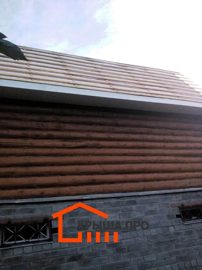Монтаж контробрешетки кровли - Фотография 15
