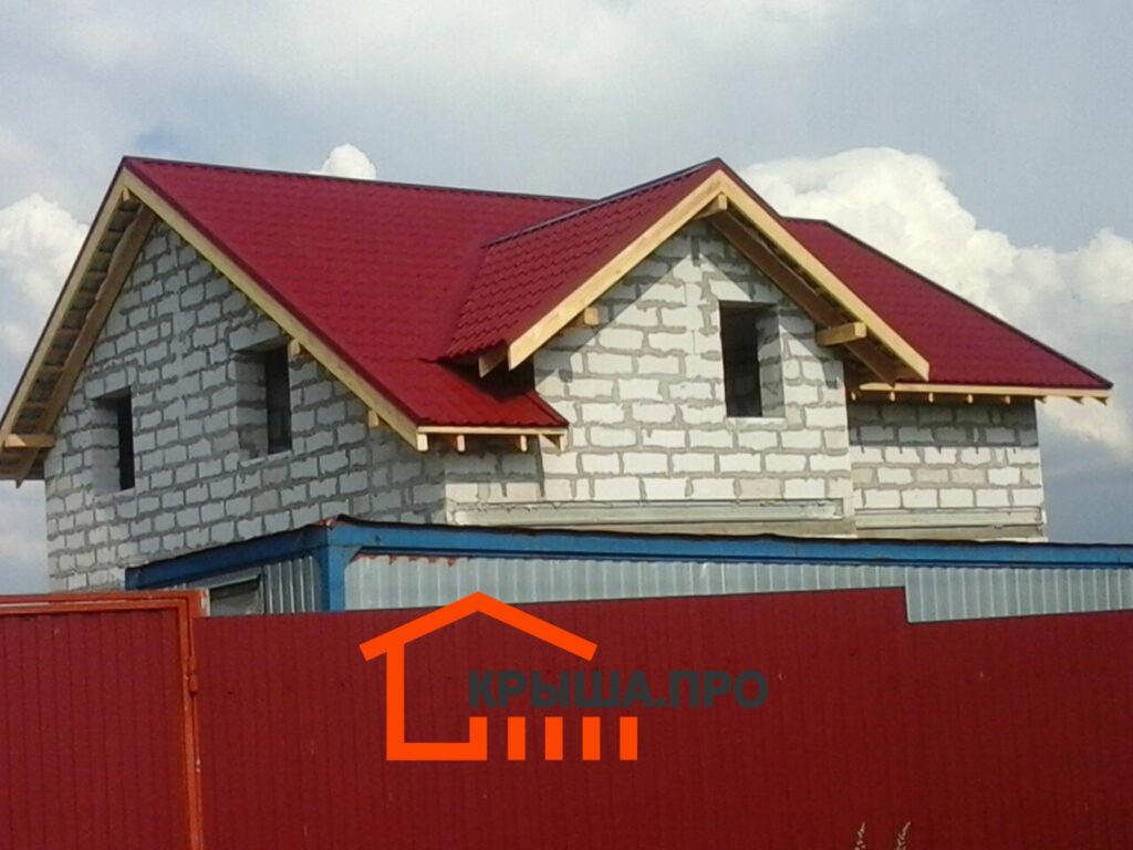 Монтаж металлочерепицы с комплектующими - Фото 18 Монтаж металлочерепицы с комплектующими - Фотография 17