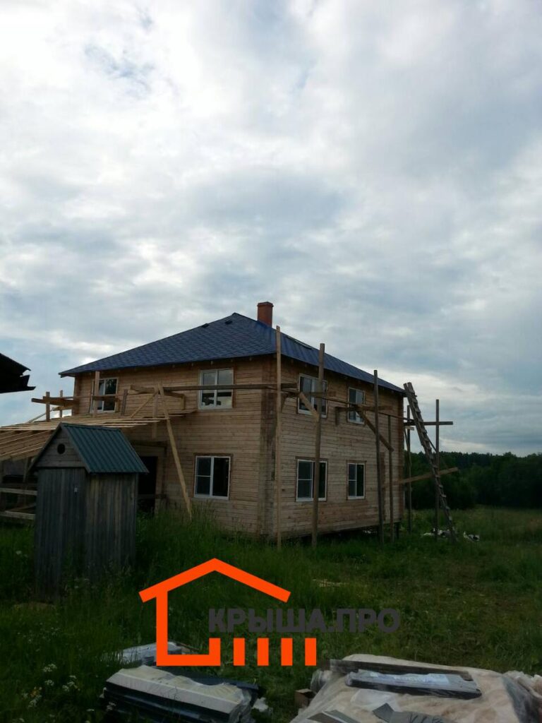 Монтаж металлочерепицы с комплектующими - Фото 4 Монтаж металлочерепицы с комплектующими - Фотография 3