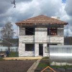 Объект № 118. Монтаж кровли из гибкой черепицы без утепления в Шаховской, фото