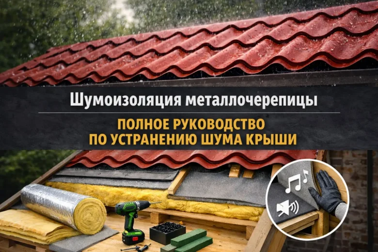 Шумоизоляция металлочерепицы: как сделать крышу тихой и избавиться от конденсата и шума - Фотография 103