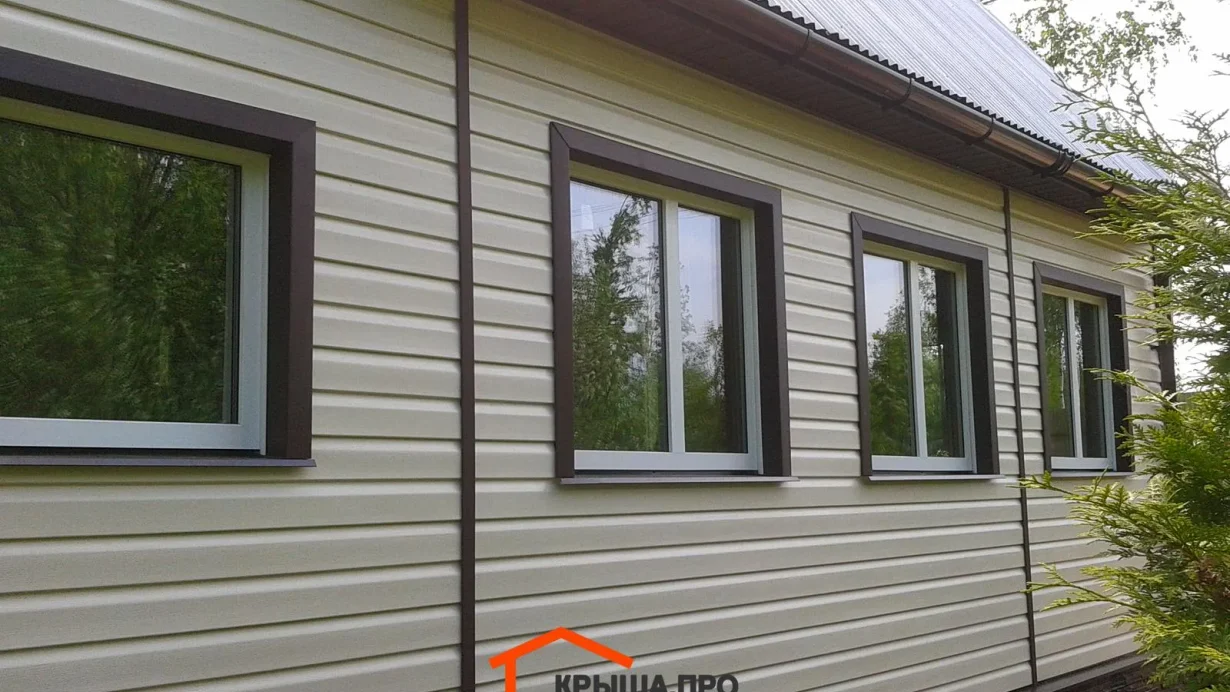 Отделка дачного дома сайдингом Holzplast в СНТ «Руза»: 195 м² за две недели — объект №8 - Фотография 1
